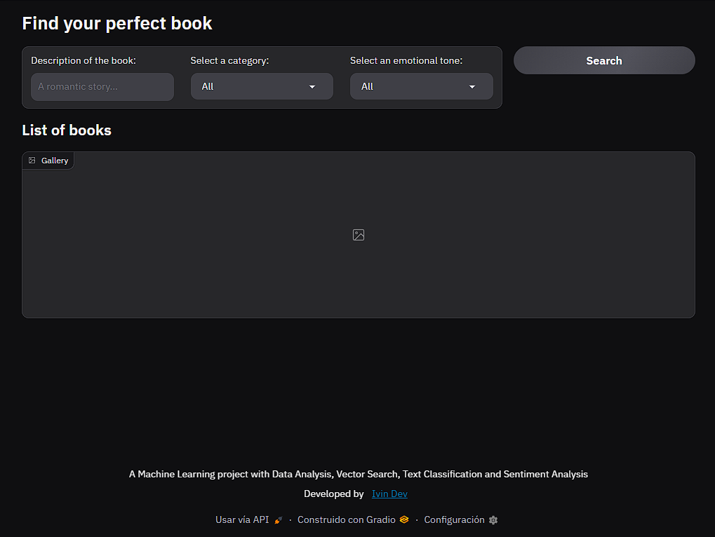 Find your perfect book - Home