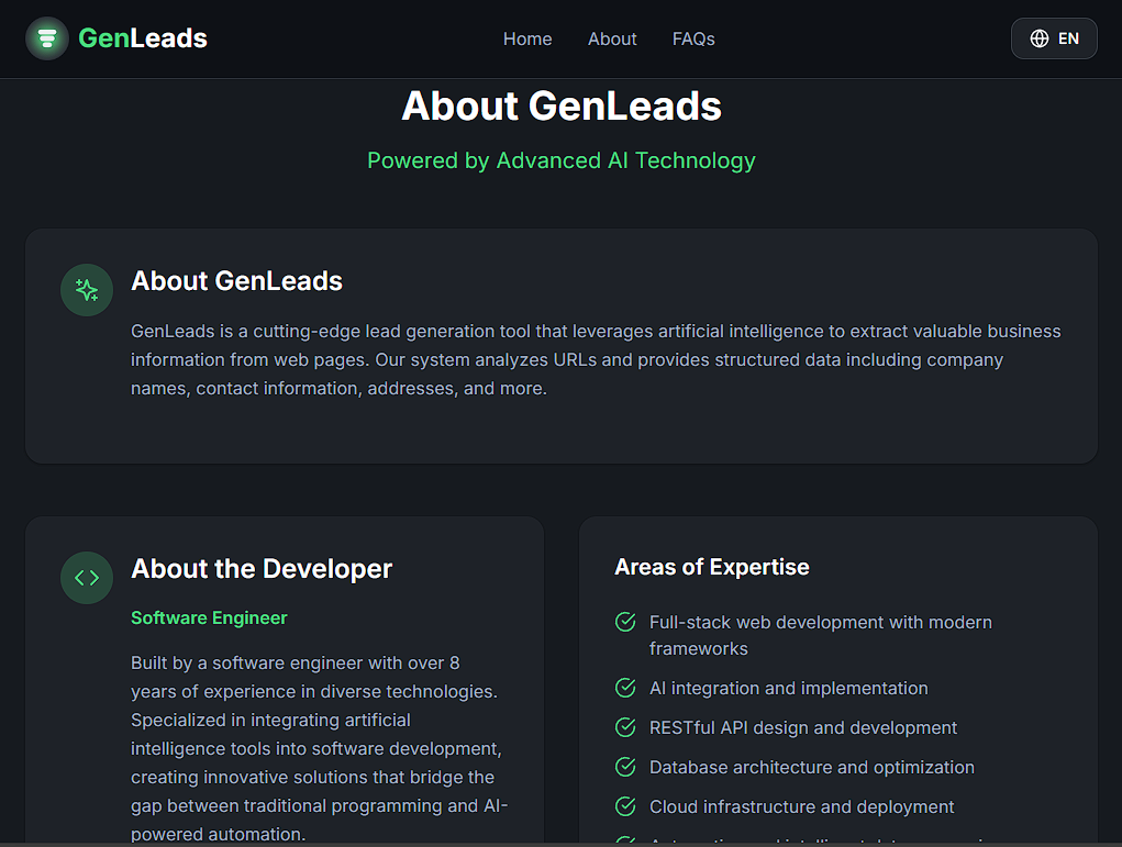 GenLeads - About