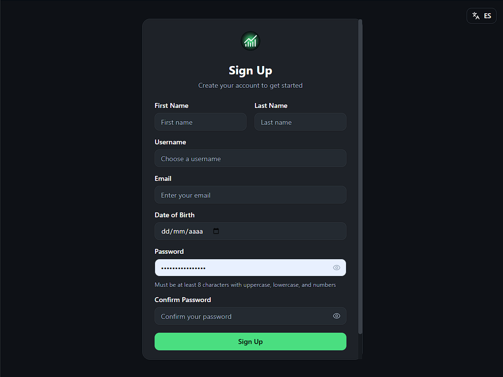 Vehicle Sales - Sign Up